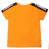 Boys Round Neck Half Sleeves T-Shirt - Mustard, Kids, Boys T-Shirts, Chase Value, Chase Value
