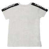 Boys Round Neck Half Sleeves T-Shirt - White, Kids, Boys T-Shirts, Chase Value, Chase Value