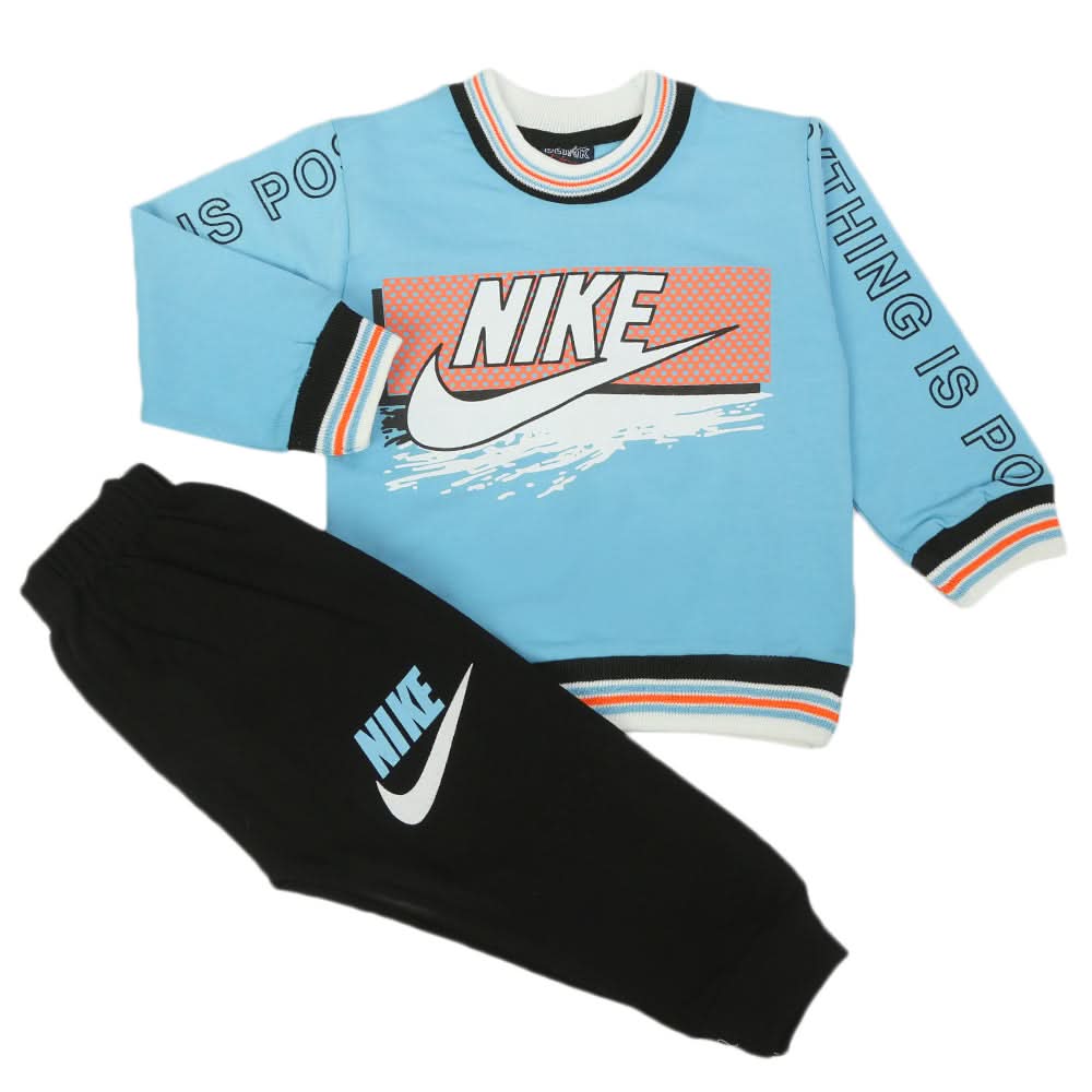 Boys Full Sleeves 2Pcs Suits - Blue, Boys Sets & Suits, Chase Value, Chase Value