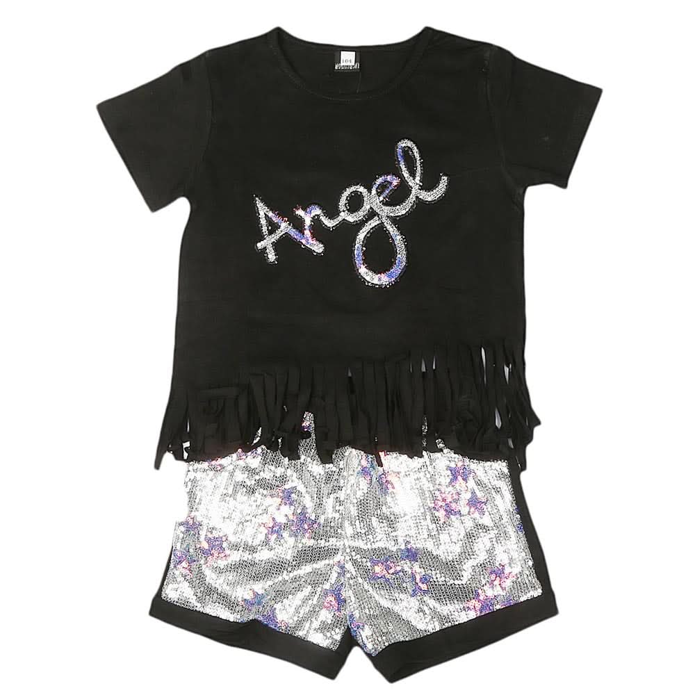 GIrls Suit - Black, Kids, Girls Sets And Suits, Chase Value, Chase Value