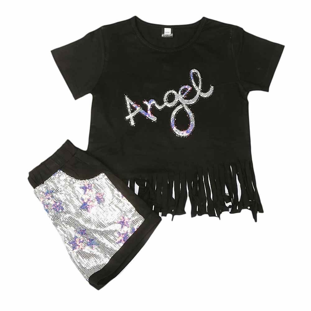 GIrls Suit - Black, Kids, Girls Sets And Suits, Chase Value, Chase Value