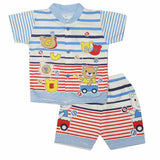 Newborn Boys Suits 2 Pcs - Blue, Kids, NB Boys Sets And Suits, Chase Value, Chase Value