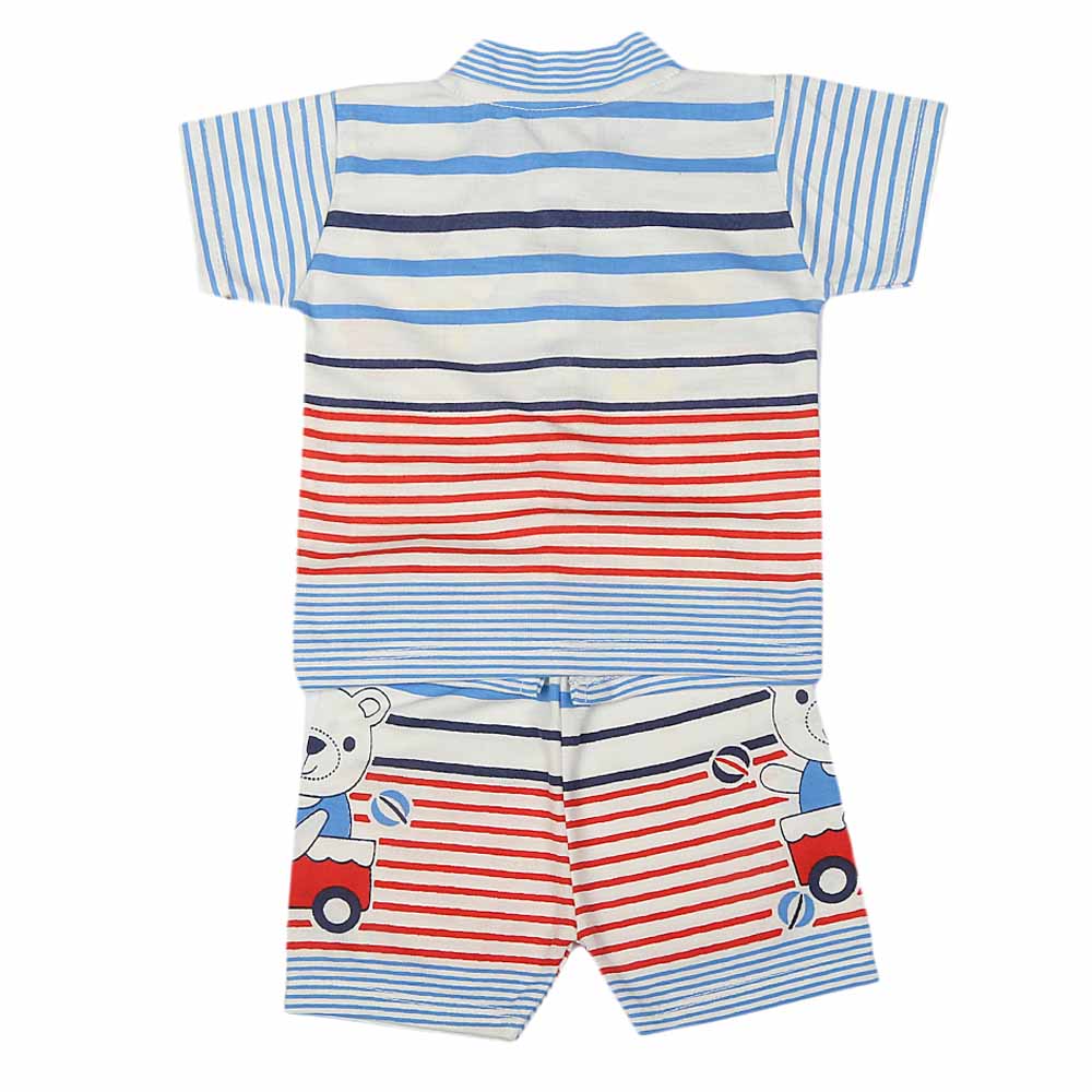 Newborn Boys Suits 2 Pcs - Blue, Kids, NB Boys Sets And Suits, Chase Value, Chase Value