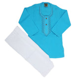 Newborn Boys Shalwar Suit - Blue, Kids, NB Boys Shalwar Suits, Chase Value, Chase Value