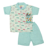 Newborn Boys Suits 2 Pcs - Cyan, Kids, NB Boys Sets And Suits, Chase Value, Chase Value