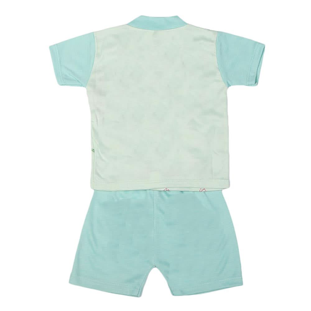 Newborn Boys Suits 2 Pcs - Cyan, Kids, NB Boys Sets And Suits, Chase Value, Chase Value