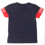 Boys Round Neck Half Sleeves T-Shirt - Navy Blue, Kids, Boys T-Shirts, Chase Value, Chase Value