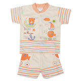Newborn Boys Suits 2 Pcs - Peach, Kids, NB Boys Sets And Suits, Chase Value, Chase Value