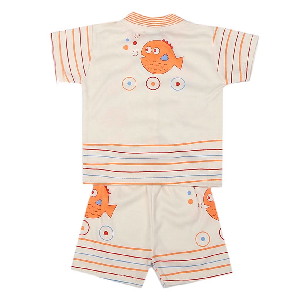 Newborn Boys Suits 2 Pcs - Peach, Kids, NB Boys Sets And Suits, Chase Value, Chase Value