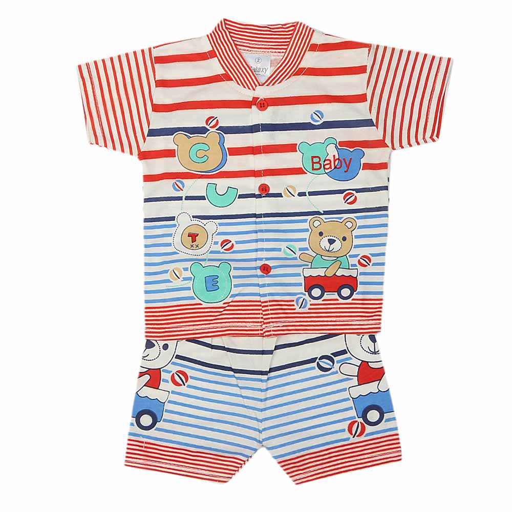 Newborn Boys Suits 2 Pcs - Red, Kids, NB Boys Sets And Suits, Chase Value, Chase Value
