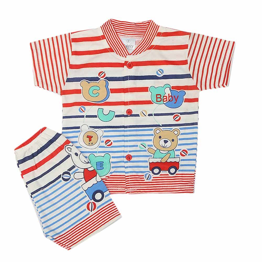 Newborn Boys Suits 2 Pcs - Red, Kids, NB Boys Sets And Suits, Chase Value, Chase Value