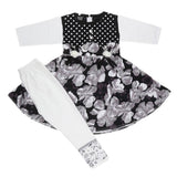 Girls Full Sleeves 2 Piece Suit - Black, Kids, Girls Sets And Suits, Chase Value, Chase Value
