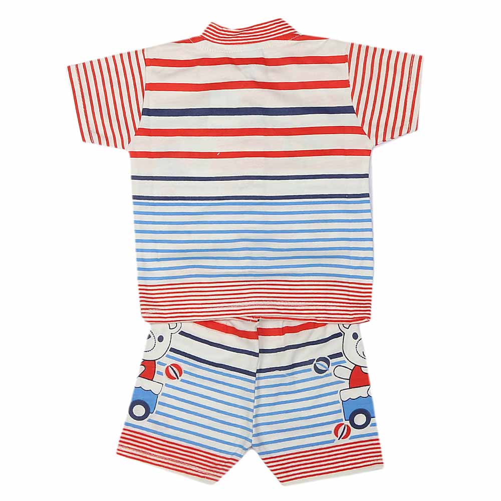 Newborn Boys Suits 2 Pcs - Red, Kids, NB Boys Sets And Suits, Chase Value, Chase Value