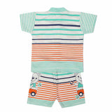 Newborn Boys Suits 2 Pcs - Green, Kids, NB Boys Sets And Suits, Chase Value, Chase Value