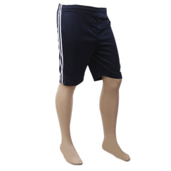 Men's Fancy Polyester Short - Navy Blue, Men, Shorts, Chase Value, Chase Value