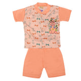 Newborn Boys Suits 2 Pcs - Peach, Kids, NB Boys Sets And Suits, Chase Value, Chase Value