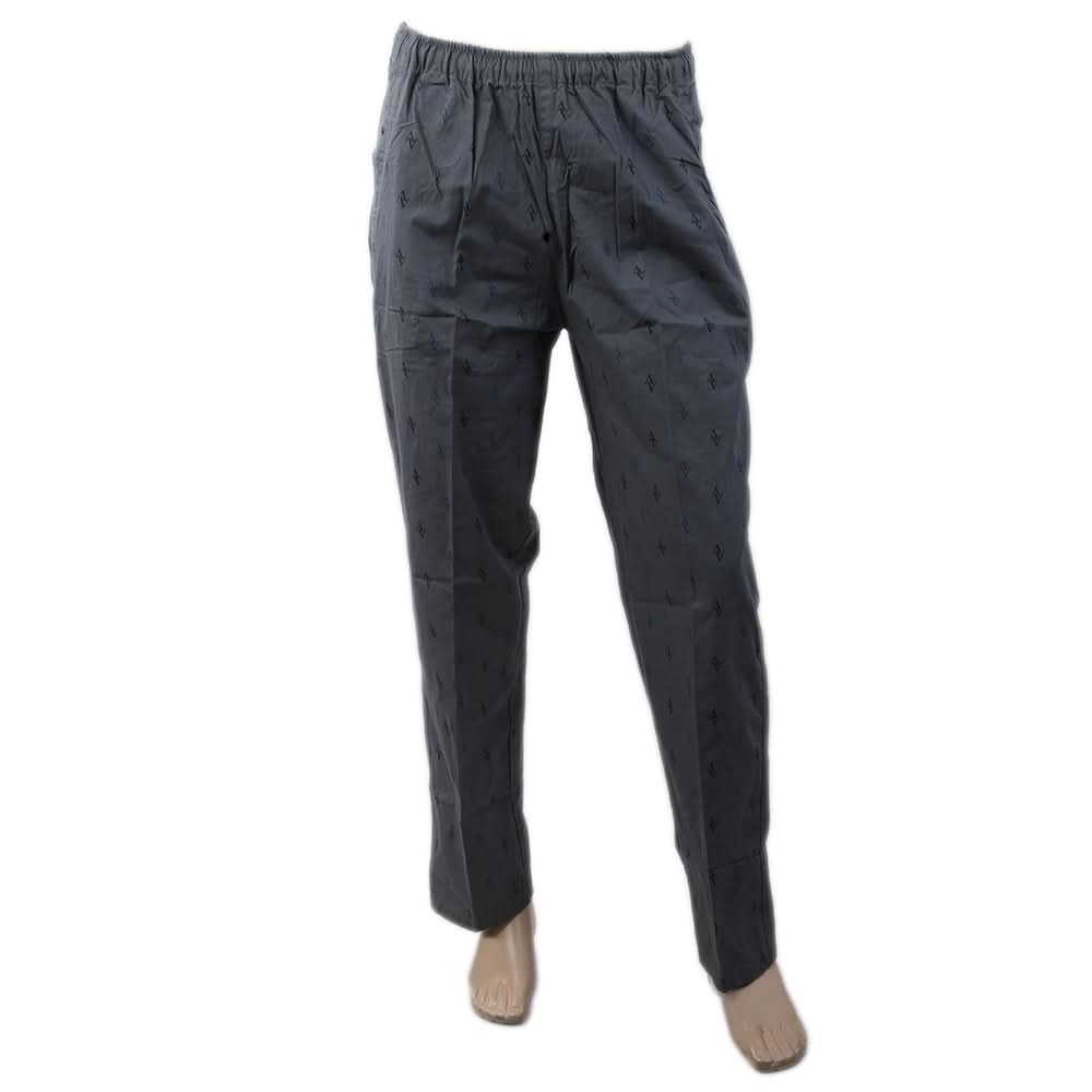 Men's Printed Trouser - Grey, Men, Lowers And Sweatpants, Chase Value, Chase Value