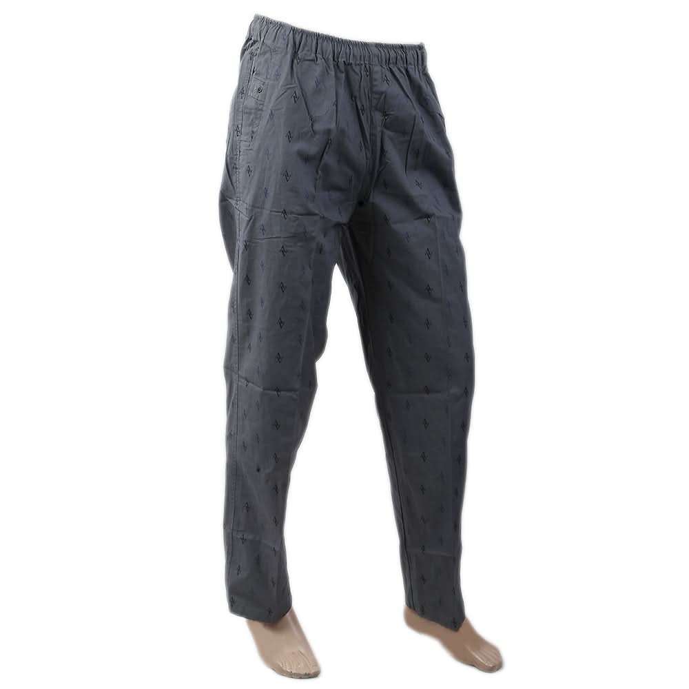 Men's Printed Trouser - Grey, Men, Lowers And Sweatpants, Chase Value, Chase Value