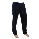 Men's Printed Trouser - Navy Blue, Men, Lowers And Sweatpants, Chase Value, Chase Value
