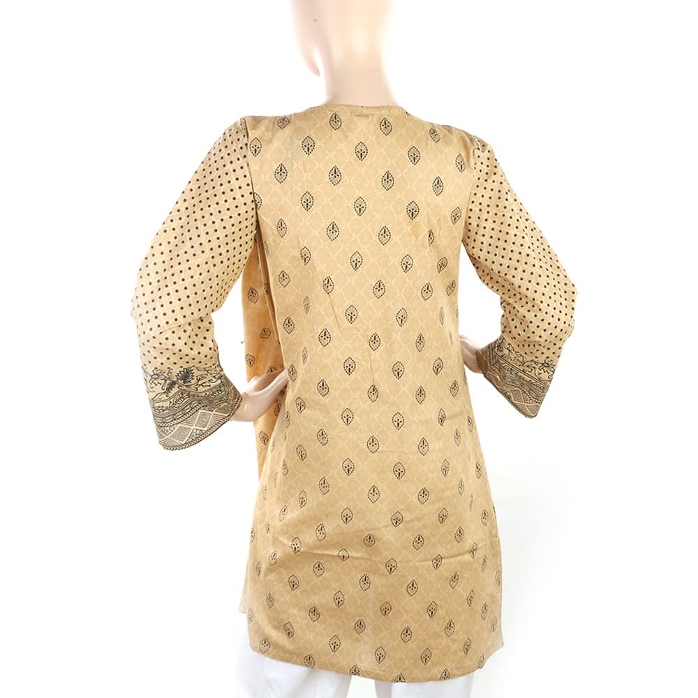 Women's Plain Kurti - Camel, Women's Fashion, Chase Value, Chase Value