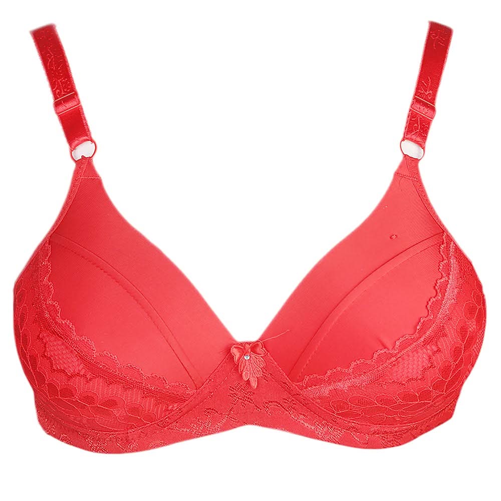 Women's Foam Bra - Red, Women, Bras, Chase Value, Chase Value