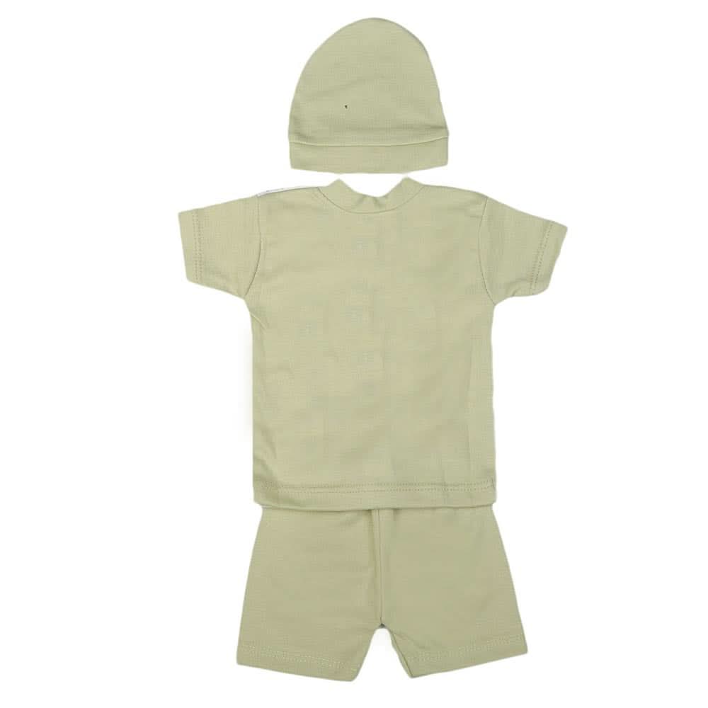 Newborn Boys Suits 3 Pcs - Green, Kids, NB Boys Sets And Suits, Chase Value, Chase Value