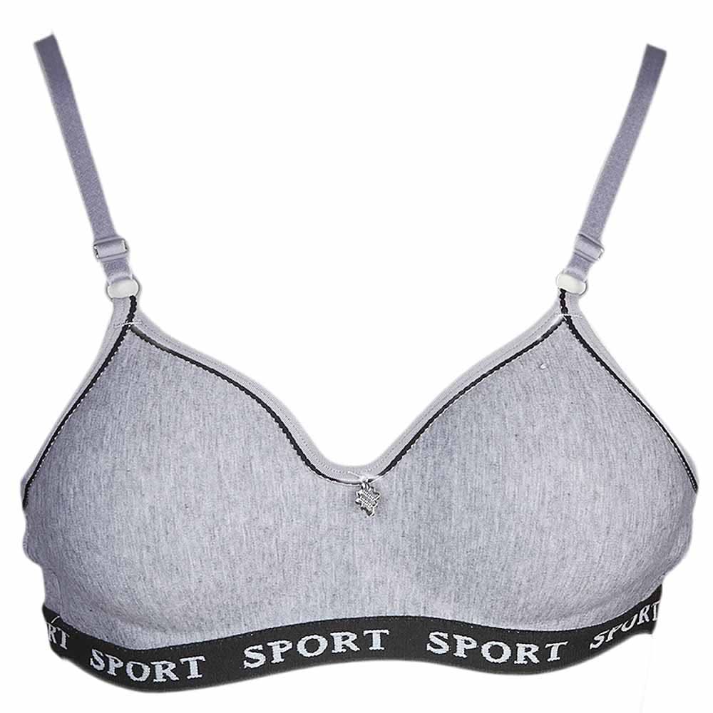 Women's Sports Bra - Grey, Women, Bras, Chase Value, Chase Value