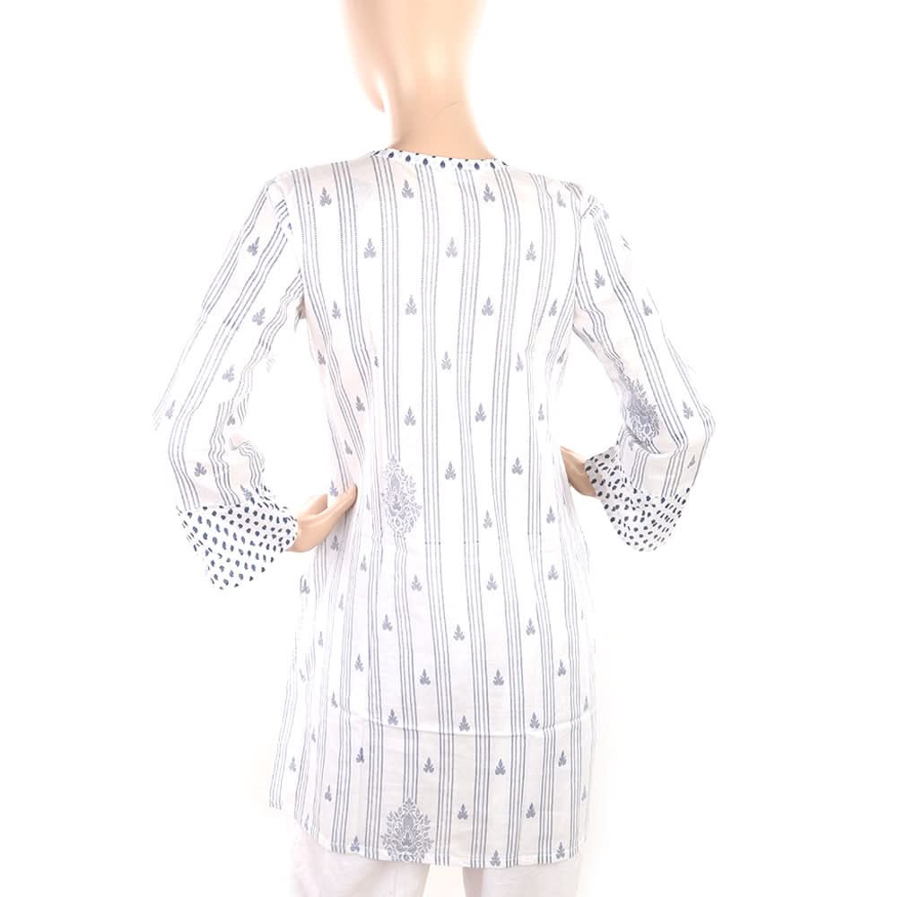 Women's Plain Kurti - Navy Blue, Women's Fashion, Chase Value, Chase Value