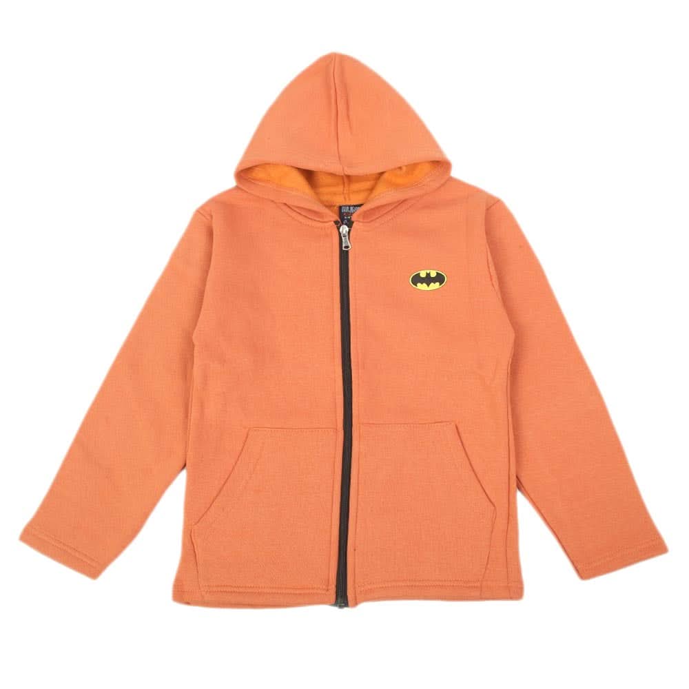 Boys Basic Hoodie - Rust, Boys Hoodies & Sweat Shirts, Chase Value, Chase Value