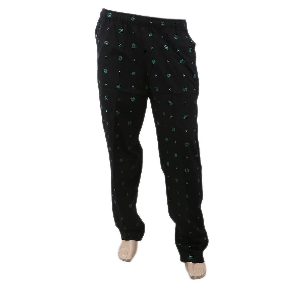 Men's Printed Trouser - Black, Men, Lowers And Sweatpants, Chase Value, Chase Value