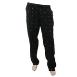 Men's Printed Trouser - Black, Men, Lowers And Sweatpants, Chase Value, Chase Value