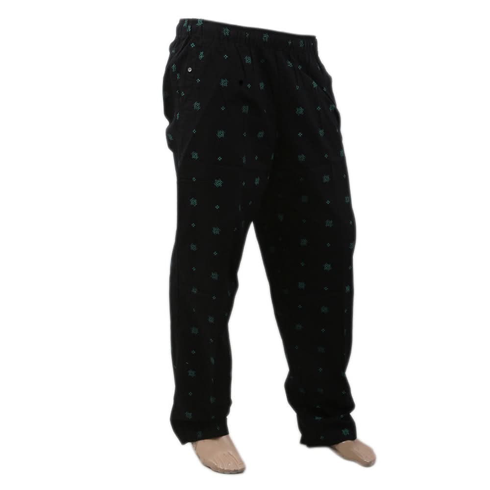 Men's Printed Trouser - Black, Men, Lowers And Sweatpants, Chase Value, Chase Value