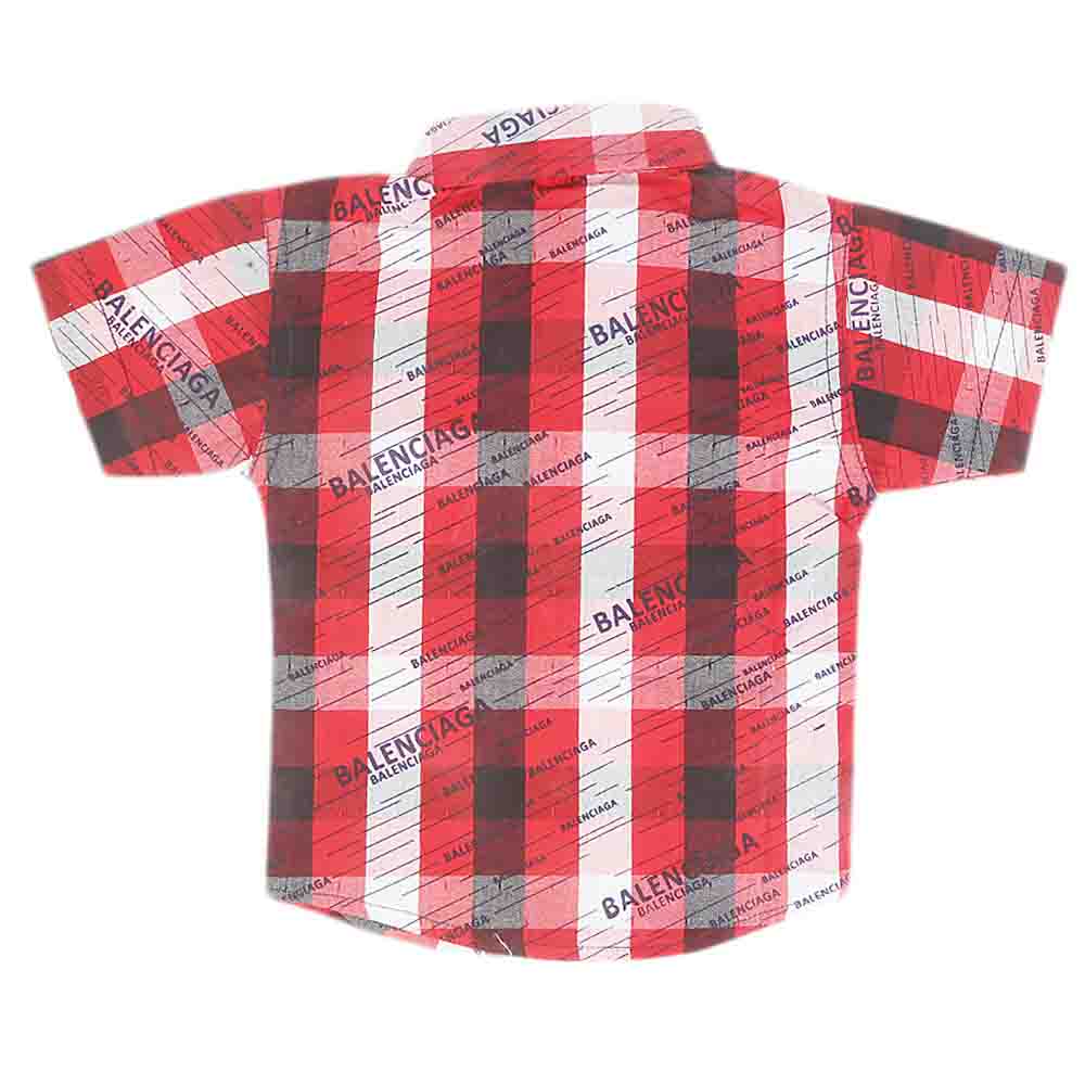 Newborn Half Sleeves Printed Shirt - Red, Kids, NB Boys Shirts And T-Shirts, Chase Value, Chase Value