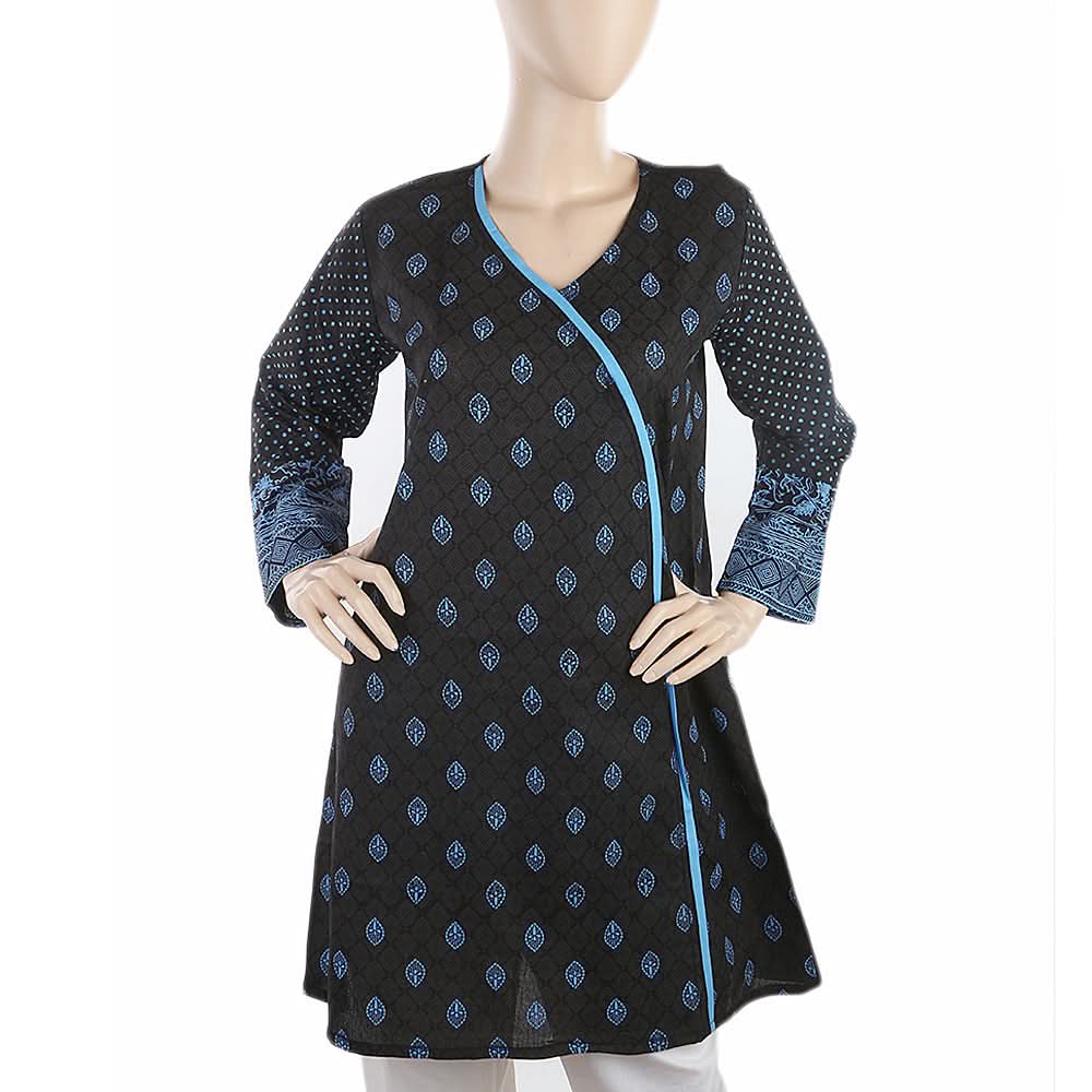 Women's Plain Kurti - Black, Women's Fashion, Chase Value, Chase Value