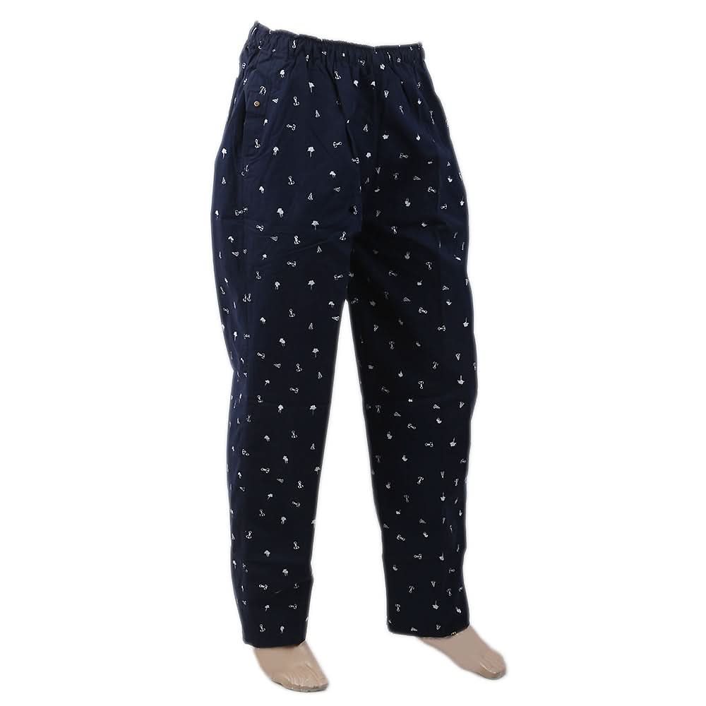 Men's Printed Trouser - N-Blue, Men, Lowers And Sweatpants, Chase Value, Chase Value