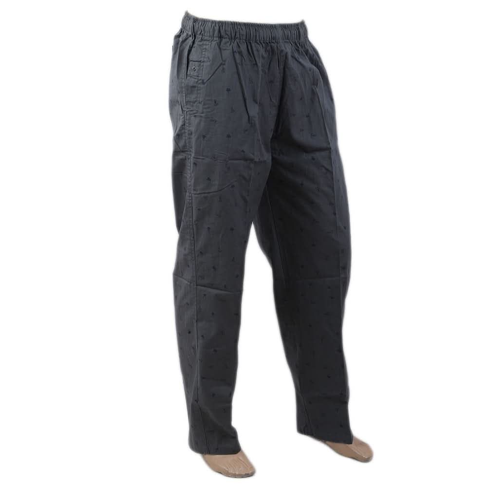 Men's Printed Trouser - Grey, Men, Lowers And Sweatpants, Chase Value, Chase Value