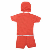 Newborn Boys Suits 3 Pcs - Peach, Kids, NB Boys Sets And Suits, Chase Value, Chase Value