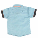 Newborn Half Sleeves Printed Shirt - Blue, Kids, NB Boys Shirts And T-Shirts, Chase Value, Chase Value