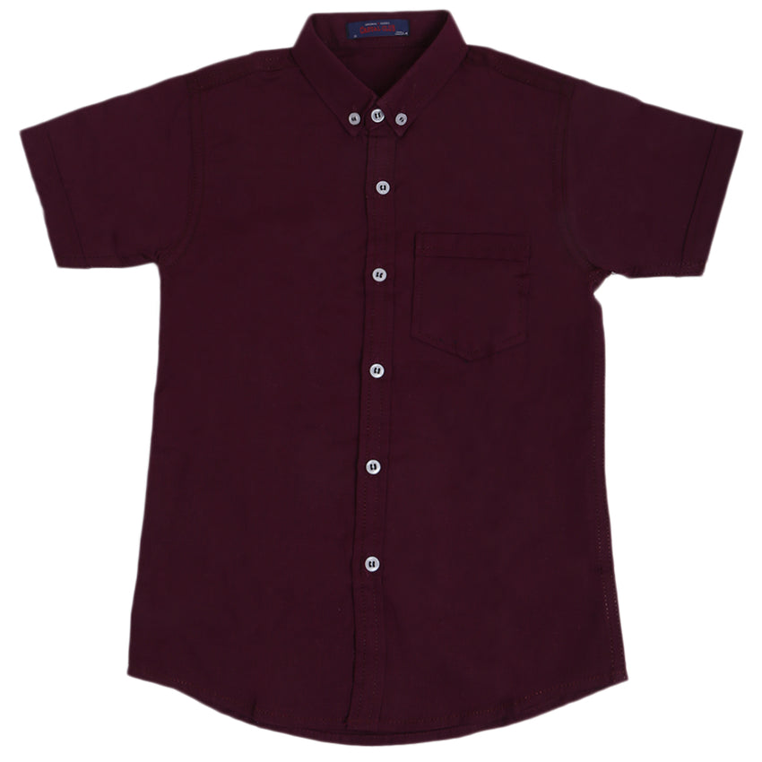 Boys Casual Half Sleeves Shirt - Purple, Kids, Boys Shirts, Chase Value, Chase Value