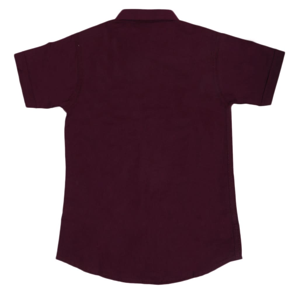 Boys Casual Half Sleeves Shirt - Purple, Kids, Boys Shirts, Chase Value, Chase Value