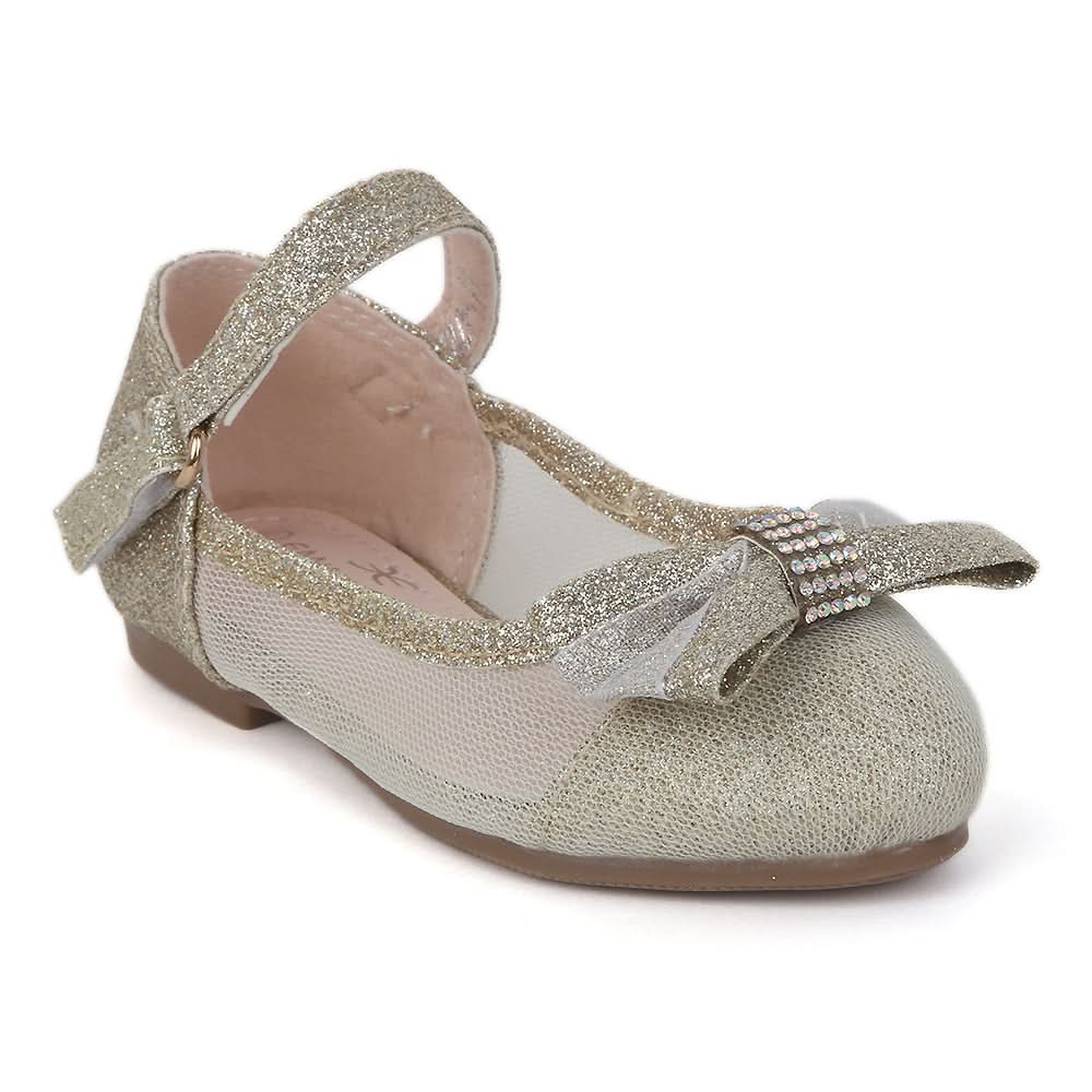 Girls Pumps 411-472S - Golden, Kids, Pump, Chase Value, Chase Value