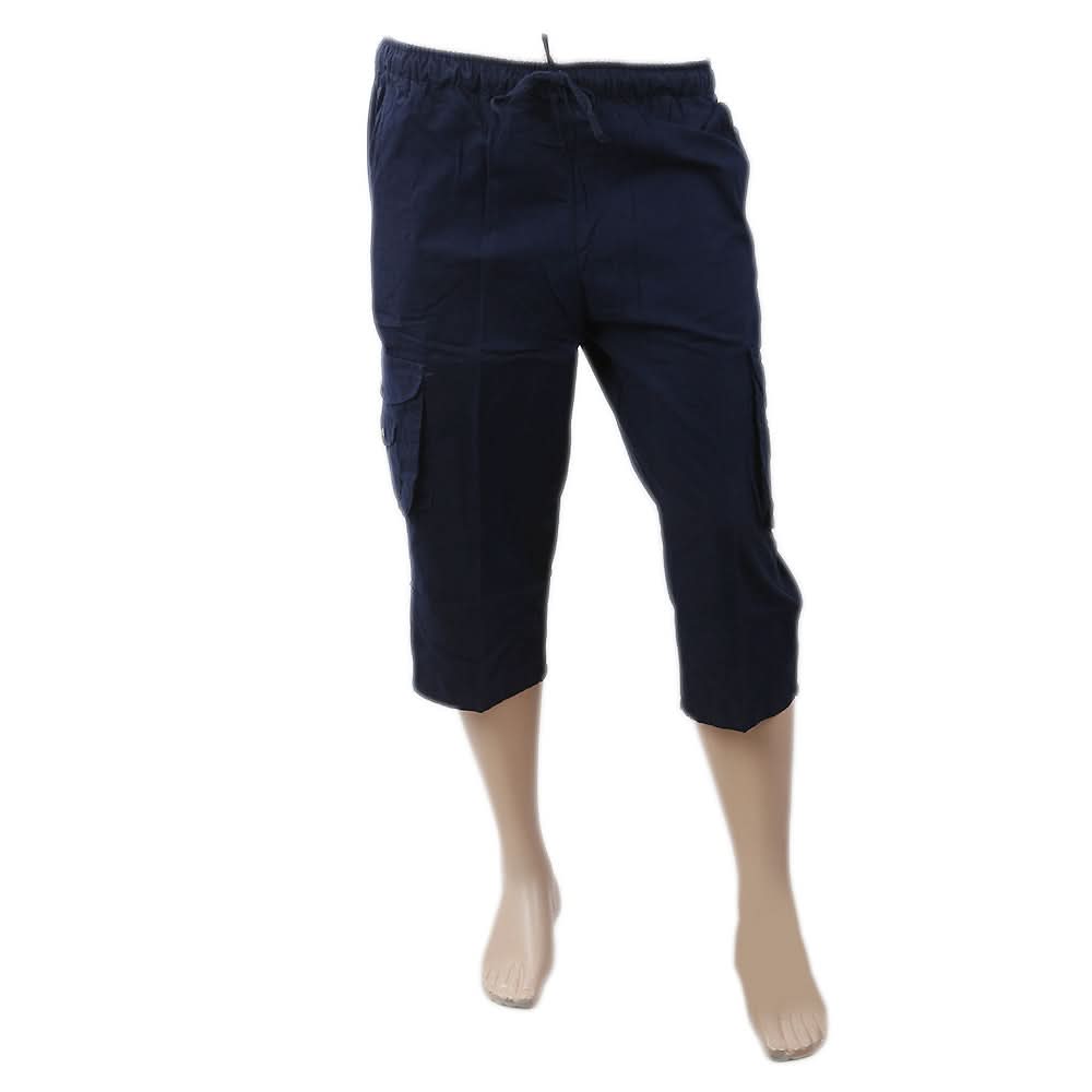 Men's Woven Short - Navy Blue, Men, Shorts, Chase Value, Chase Value