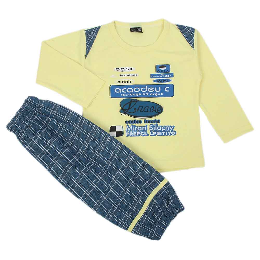 Boys Full Sleeves Suit - Yellow, Boys Sets & Suits, Chase Value, Chase Value