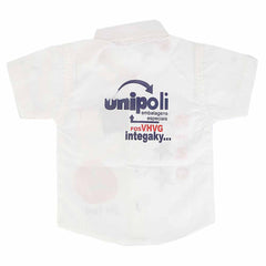 Newborn Half Sleeves Printed Shirt - White, Kids, NB Boys Shirts And T-Shirts, Chase Value, Chase Value