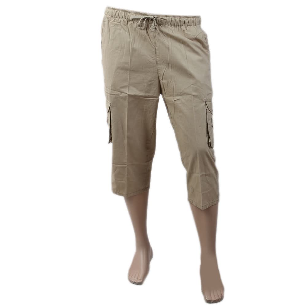 Men's Woven Short - Beige, Men, Shorts, Chase Value, Chase Value