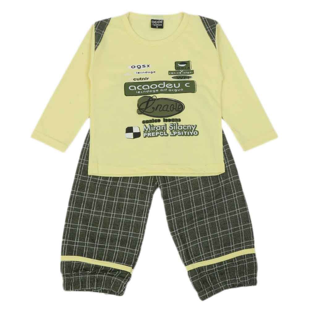 Boys Full Sleeves Suit - Yellow, Boys Sets & Suits, Chase Value, Chase Value