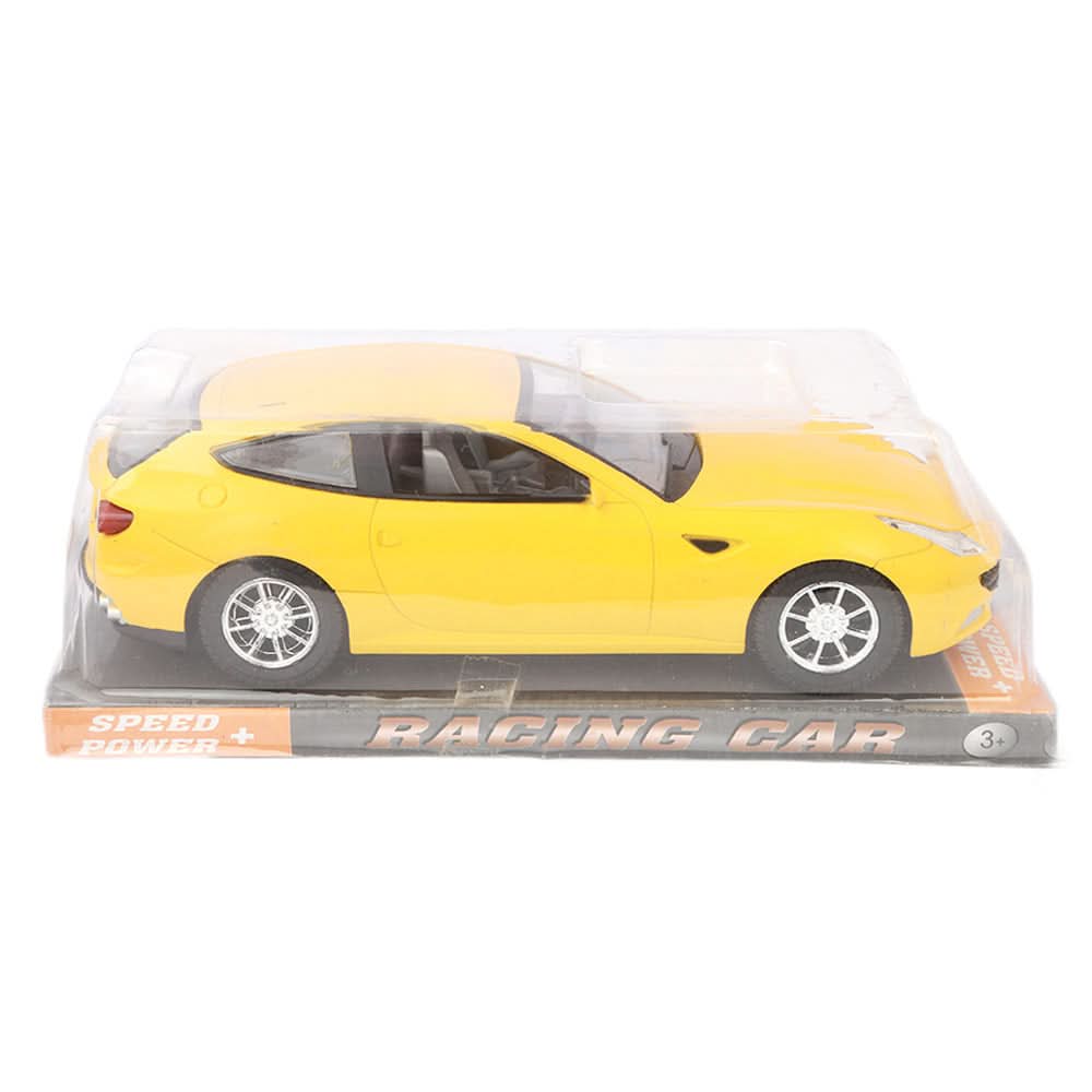 Friction Car - Yellow, Kids, Non-Remote Control, Chase Value, Chase Value