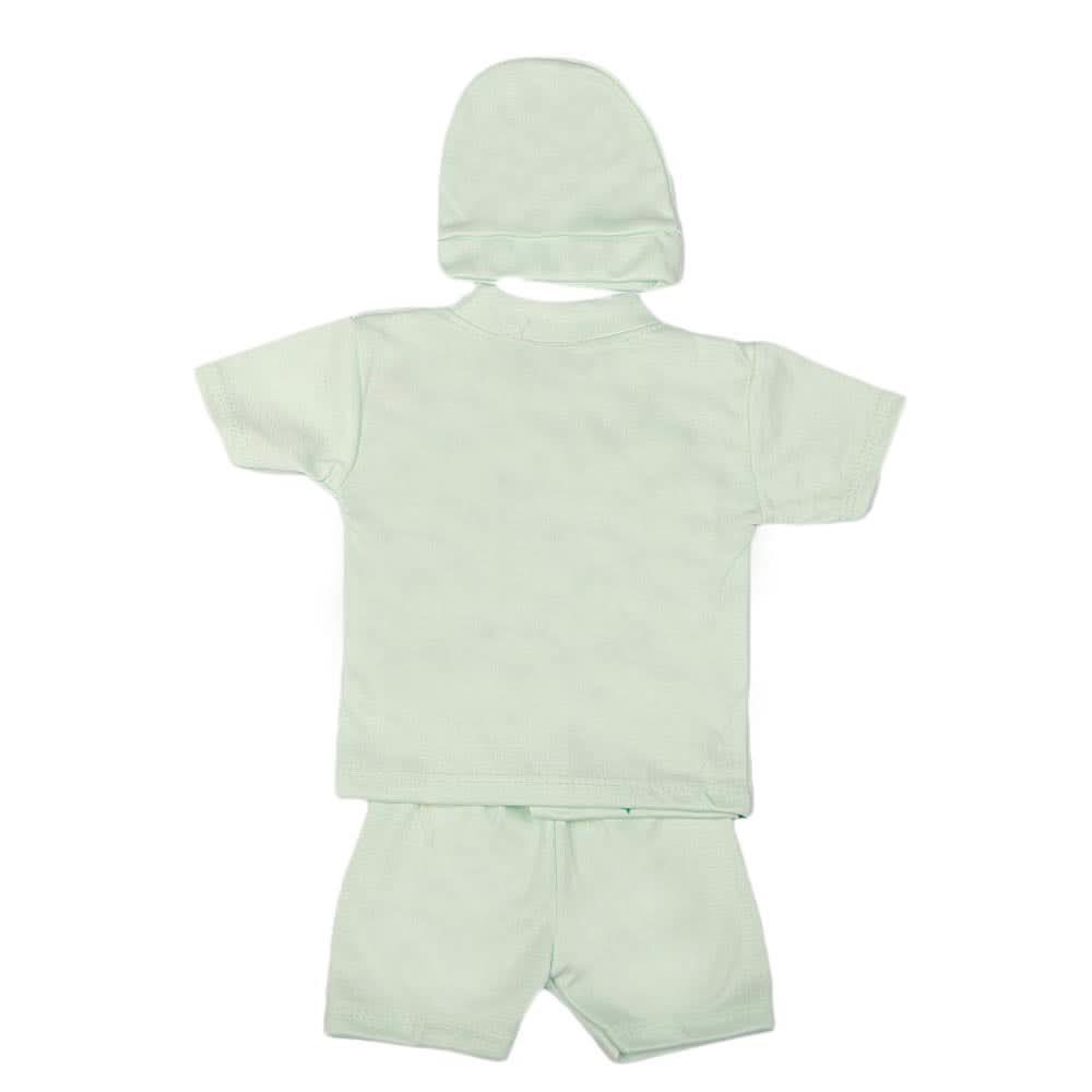 Newborn Boys Suits 3 Pcs - Cyan, Kids, NB Boys Sets And Suits, Chase Value, Chase Value