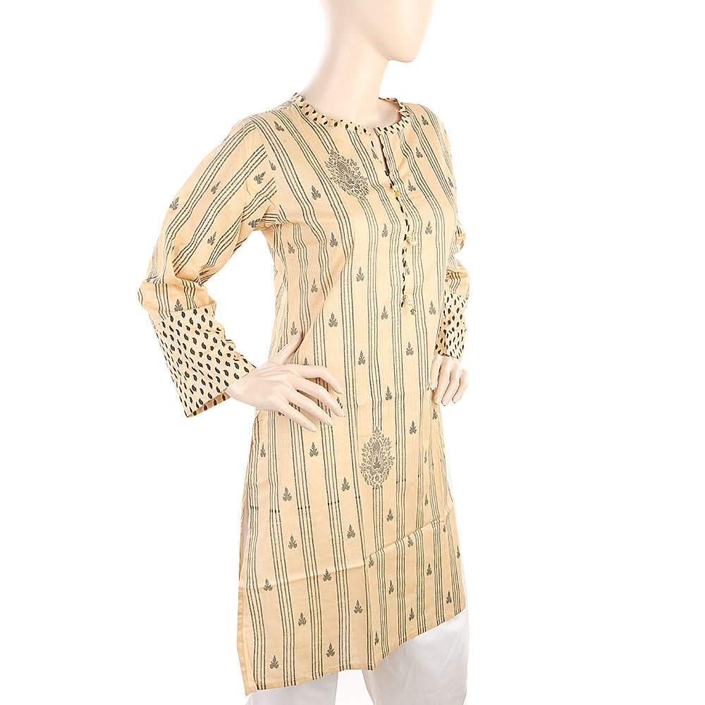 Women's Plain Kurti - Camel, Women's Fashion, Chase Value, Chase Value