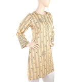 Women's Plain Kurti - Camel, Women's Fashion, Chase Value, Chase Value
